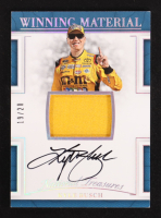Kyle Busch 2017 Panini National Treasures Winning Material Signatures Holo Silver #4 #19/20 at PristineAuction.com