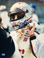 Michael Andretti Signed Formula 1 16x20 Photo (Beckett) at PristineAuction.com