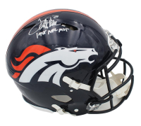 Terrell Davis Signed Broncos Full-Size Authentic On-Field Speed Helmet Inscribed "1998 NFL MVP" (Radtke) at PristineAuction.com