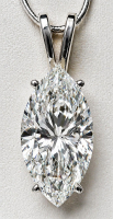 6.13 Carats Lab Grown Diamond Pendant G, SJ1 | $9,400 Estimated Retail Value (UGL & IGI Certs) | Brand New at PristineAuction.com