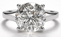 4.71 Carats Lab Grown Diamond Ring H, VS1 | $7,800 Estimated Retail Value (UGL & IGI Certs) | Round Ideal Cut | Brand New at PristineAuction.com
