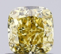 .70 Carats Lab Grown Diamond Loose Fancy Intense Yellow, VS2 (IGI Cert) at PristineAuction.com