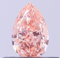 .31 Carats Lab Grown Diamond Loose Fancy Intense Orangy Pink, VS1 (IGI Cert) at PristineAuction.com