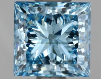 1.56 Carats Lab Grown Diamond Loose Fancy Vivid Blue, SI1 | $3,200 Estimated Retail Value (UGL & IGI Certs) at PristineAuction.com