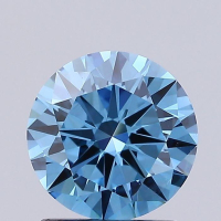 1.51 Carats Lab Grown Diamond Loose Fancy Vivid Blue, SI1 | $3,200 Estimated Retail Value (UGL & IGI Certs) at PristineAuction.com