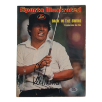 Lee Trevino Signed 1974 Sports Illustrated Magazine (PSA) at PristineAuction.com