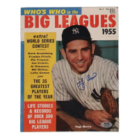Yogi Berra Signed 1955 Who's Who in the Big Leagues Magazine (PSA) at PristineAuction.com