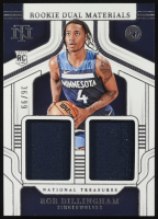 Rob Dillingham 2024-25 Panini National Treasures Rookie Dual Materials #24 #36/99 RC at PristineAuction.com