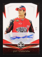 Jeff Gordon 2021 Panini Chronicles Limited Autographs Gold #8 #3/5 at PristineAuction.com