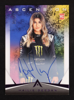 Hailie Deegan 2020 Panini Ascension Autographs Purple #20 RC #25/25 at PristineAuction.com