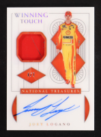 Joey Logano 2021 Panini National Treasures Winning Touch Material Autographs Holo Silver #9 #4/7 at PristineAuction.com