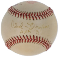 Chuck Thompson Signed OAL Baseball Inscribed "H.O.F. '93" (PSA) at PristineAuction.com