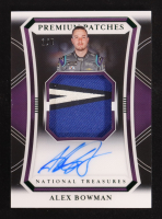 Alex Bowman 2021 Panini National Treasures Premium Patches Midnight Green #4 #1/5 at PristineAuction.com