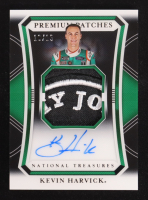 Kevin Harvick 2021 Panini National Treasures Premium Patches Midnight #12 #10/15 at PristineAuction.com