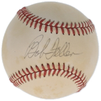 Bob Feller Signed OAL Baseball (PSA) at PristineAuction.com