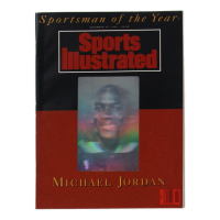 1991 Special Edition Michael Jordan Hologram Cover Sports Illustrated Magazine at PristineAuction.com