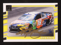 Kyle Busch 2018 Donruss Autographs #87 CAR #1/5 at PristineAuction.com