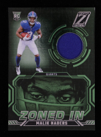 Malik Nabers 2024 Zenith Zoned In Jerseys #7 RC at PristineAuction.com