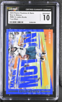 Jalen Hurts 2023 Panini Rookies & Stars Man In Motion True Blue #MM-14 #10/49 (CGC 10) at PristineAuction.com