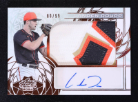 Landen Roupp 2024 Leaf Trinity Bronze Foil Autographs Patch #PALR1 #80/99 RC at PristineAuction.com
