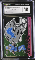 Amon-Ra St. Brown 2023 Panini Contenders Optic X's And O's Pink #XO-25 #68/75 (CGC 10) at PristineAuction.com