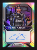 Jimmie Johnson 2021 Panini Prizm Patented Penmanship Prizms #2 at PristineAuction.com