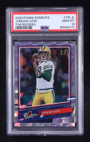 Jordan Love 2020 Donruss The Rookies #4 RC (PSA 10) at PristineAuction.com