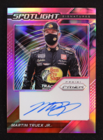 Martin Truex Jr. 2021 Panini Prizm Spotlight Signatures Prizms Pink #9 #11/25 at PristineAuction.com