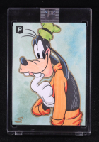 Gold Line Goofy | Disney | Original Art Sketch Card by Scott Cook (Original Art) at PristineAuction.com