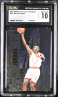 Michael Jordan 2022 UD Metal Universe Champions #001 (CGC 10) at PristineAuction.com