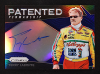 Terry Labonte 2018 Panini Prizm Patented Pennmanship Prizms Blue #13 #22/25 at PristineAuction.com