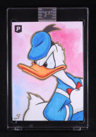 Gold Line Donald | Disney | Original Art Sketch Card by Scott Cook (Original Art) at PristineAuction.com