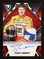 Terry Labonte 2019 Panini Victory Lane Signature Swatches Red #2 #25/25 at PristineAuction.com