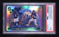 Lamar Jackson / Mark Andrews 2024 Donruss Optic Downtown Duos #8 (PSA 9) at PristineAuction.com