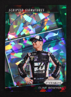 Clint Bowyer 2018 Panini Prizm Scripted Signatures Prizms Green #28 #18/50 at PristineAuction.com
