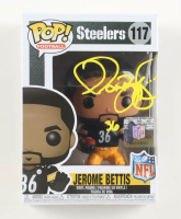 Jerome Bettis Signed "Steelers" #117 Funko Pop! Vinyl Figure (Beckett) at PristineAuction.com