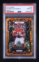 Patrick Mahomes II 2023 Panini Prizm Prizms Orange Disco #149 (PSA 10) at PristineAuction.com