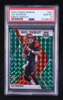 Joe Burrow 2020 Panini Mosaic Mosaic Green #261 DEB RC (PSA 10) at PristineAuction.com