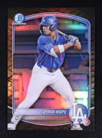 Zyhir Hope 2025 Bowman Chrome Prospects Reptilian Refractors #BCP2 RC at PristineAuction.com