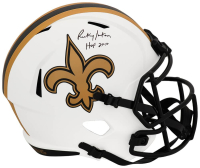 Rickey Jackson Signed Saints Full-Size Lunar Eclipse Alternate Speed Helmet Inscribed "HOF 2010" (Schwartz) at PristineAuction.com