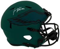 Jason Kelce Signed Eagles Full-Size Rave Alternate Speed Helmet (Schwartz) at PristineAuction.com
