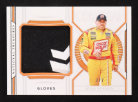 Ryan Newman 2021 Panini National Treasures Colossal Race Used Gloves #4 #2/7 at PristineAuction.com