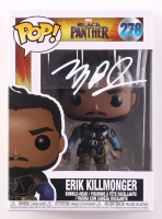 Michael B. Jordan Signed "Black Panther" #278 Erik Killmonger Funko Pop! Vinyl Figure (Beckett) at PristineAuction.com
