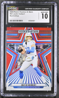 Justin Herbert 2024 Panini Rookies & Stars Red & Blue #53 #49/49 (CGC 10) at PristineAuction.com