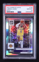 LeBron James 2022-23 Donruss Optic Holo #116 (PSA 10) at PristineAuction.com