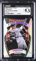 Aaron Judge 2020 Panini Prizm Fireworks Silver #F-10 (CGC 9.5) at PristineAuction.com