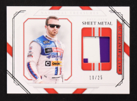 Matt DiBenedetto 2021 Panini National Treasures Race Used Sheet Metal #10 #10/25 at PristineAuction.com