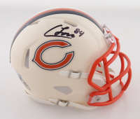 Colston Loveland Signed Bears Retro Alternate Speed Mini Helmet (Beckett) at PristineAuction.com