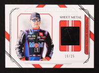 John Hunter Nemechek 2021 Panini National Treasures Race Used Sheet Metal #5 #19/25 at PristineAuction.com
