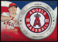 Mike Trout 2014 Topps Manufactured Commemorative Team Logo Patch #CP32 at PristineAuction.com